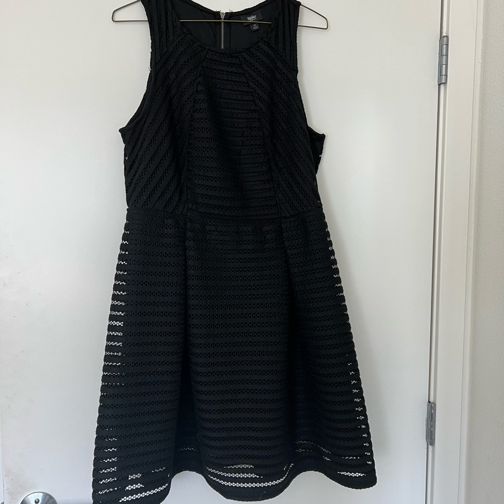 A-line Black dress, Size L, from Target